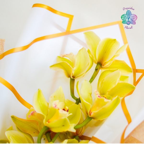 RAMO DORADO DE ORQUÍDEAS - Imagen 5